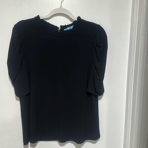Cece top, size large, black